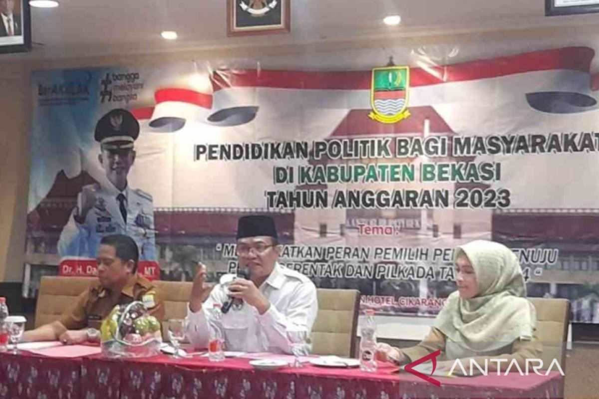 KPU Bekasi mengajak masyarakat beri masukan DPS Pemilu 2024