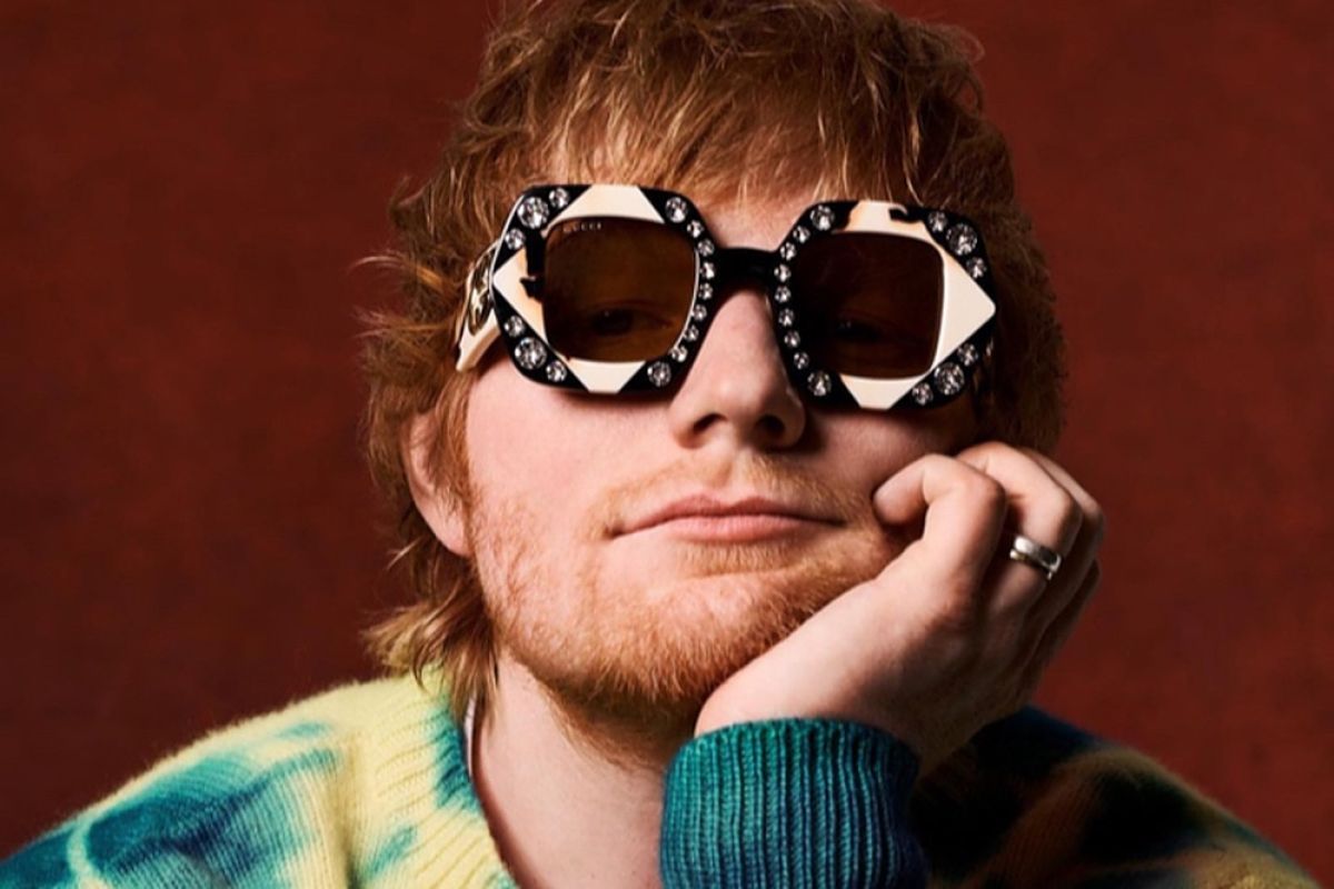 Ed Sheeran tampil nyanyikan "Thinking Out Loud" di ruang sidang Manhattan