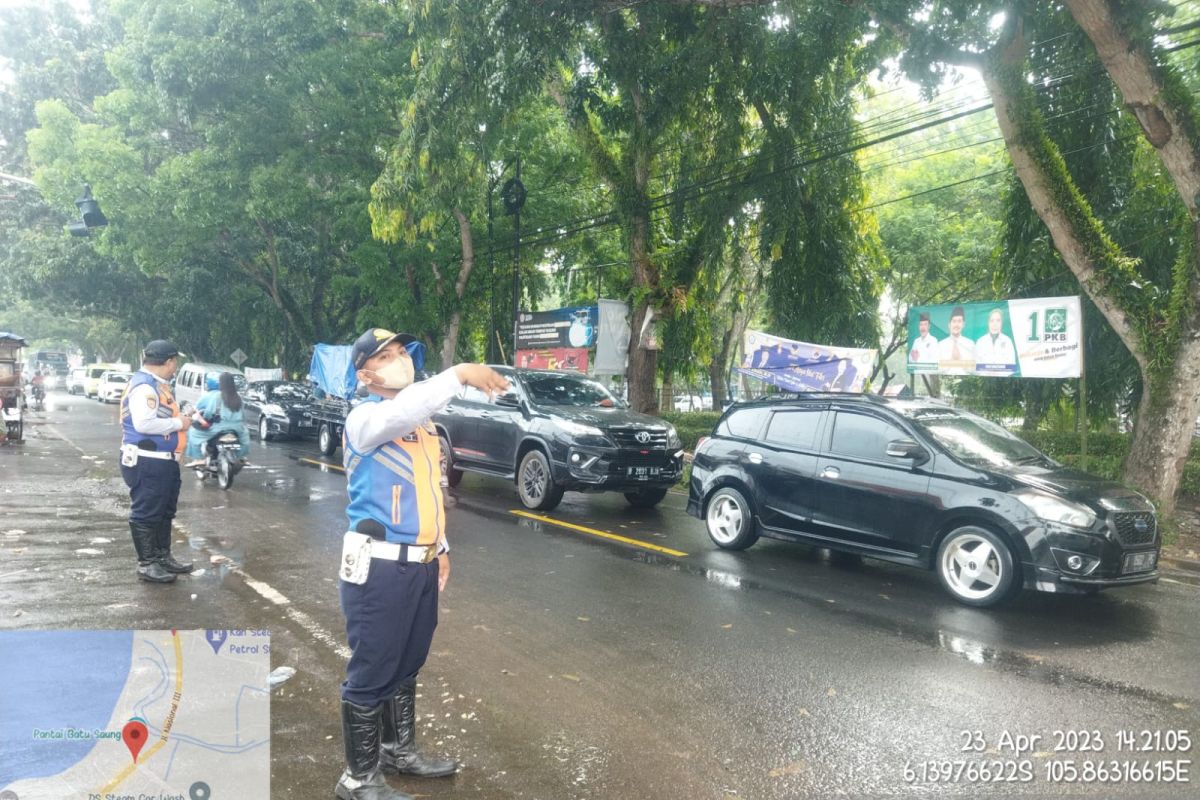 Dishub Kabupaten Serang siagakan petugas di jalur wisata antisipasi kemacetan