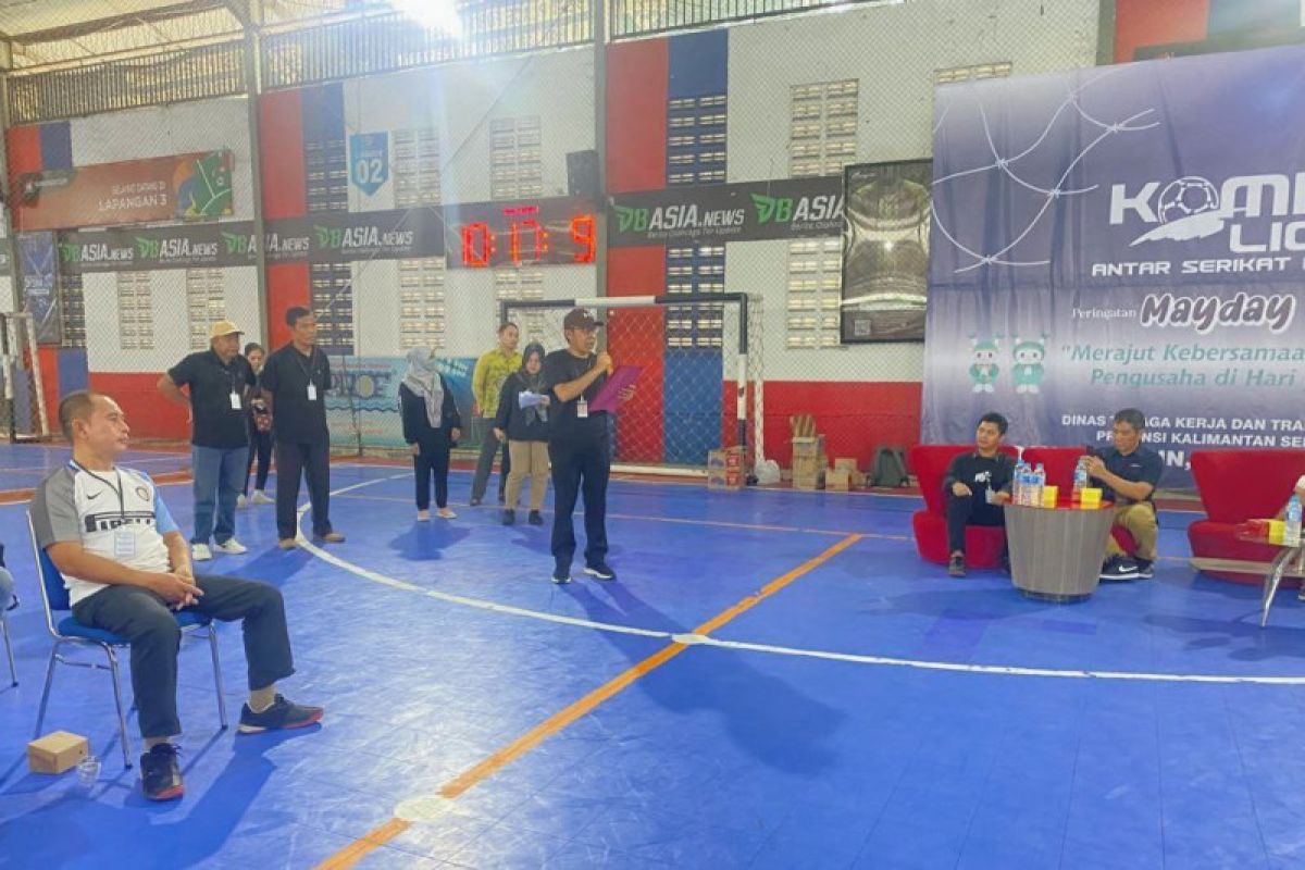 Kemnaker RI gelar Liga Futsal peringati May Day 2023