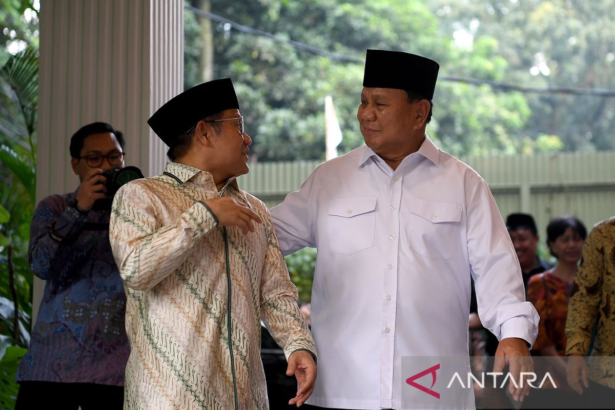 Prabowo sebut posibilitas Cak Imin sebagai bakal cawapres mantap