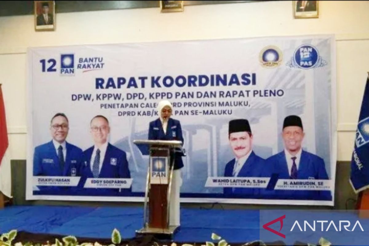 Istri Gubernur Maluku pindah dari PDIP ke PAN bidik kursi DPR RI