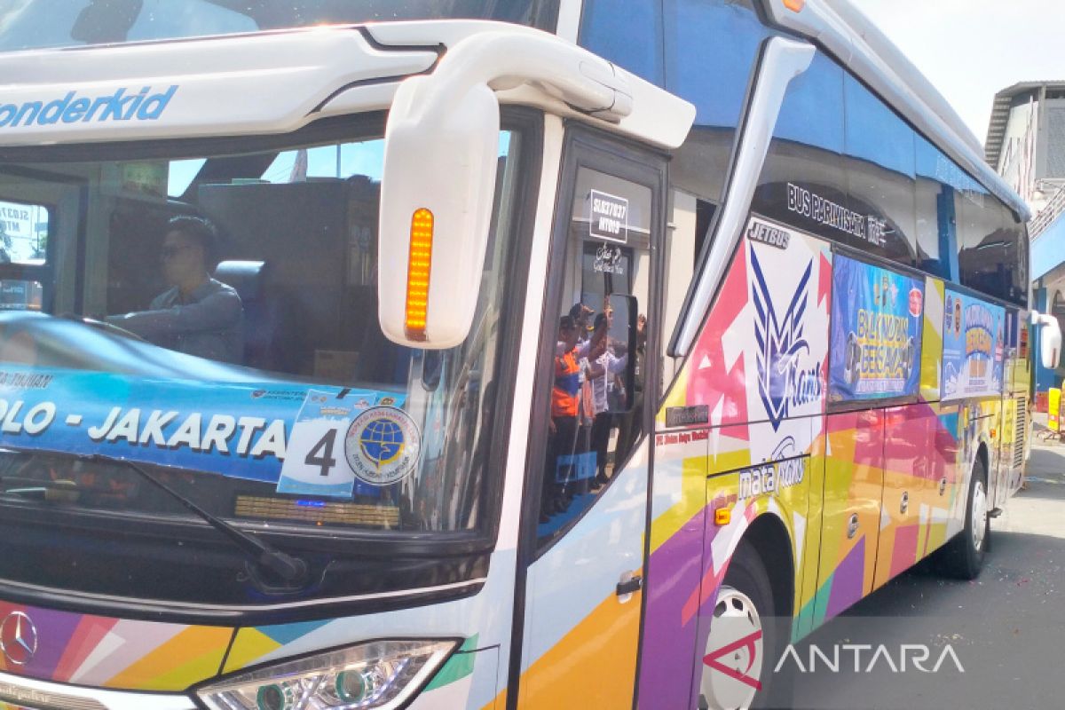 Kemenhub berangkatkan 126 bus program balik gratis dari Tirtonadi Solo