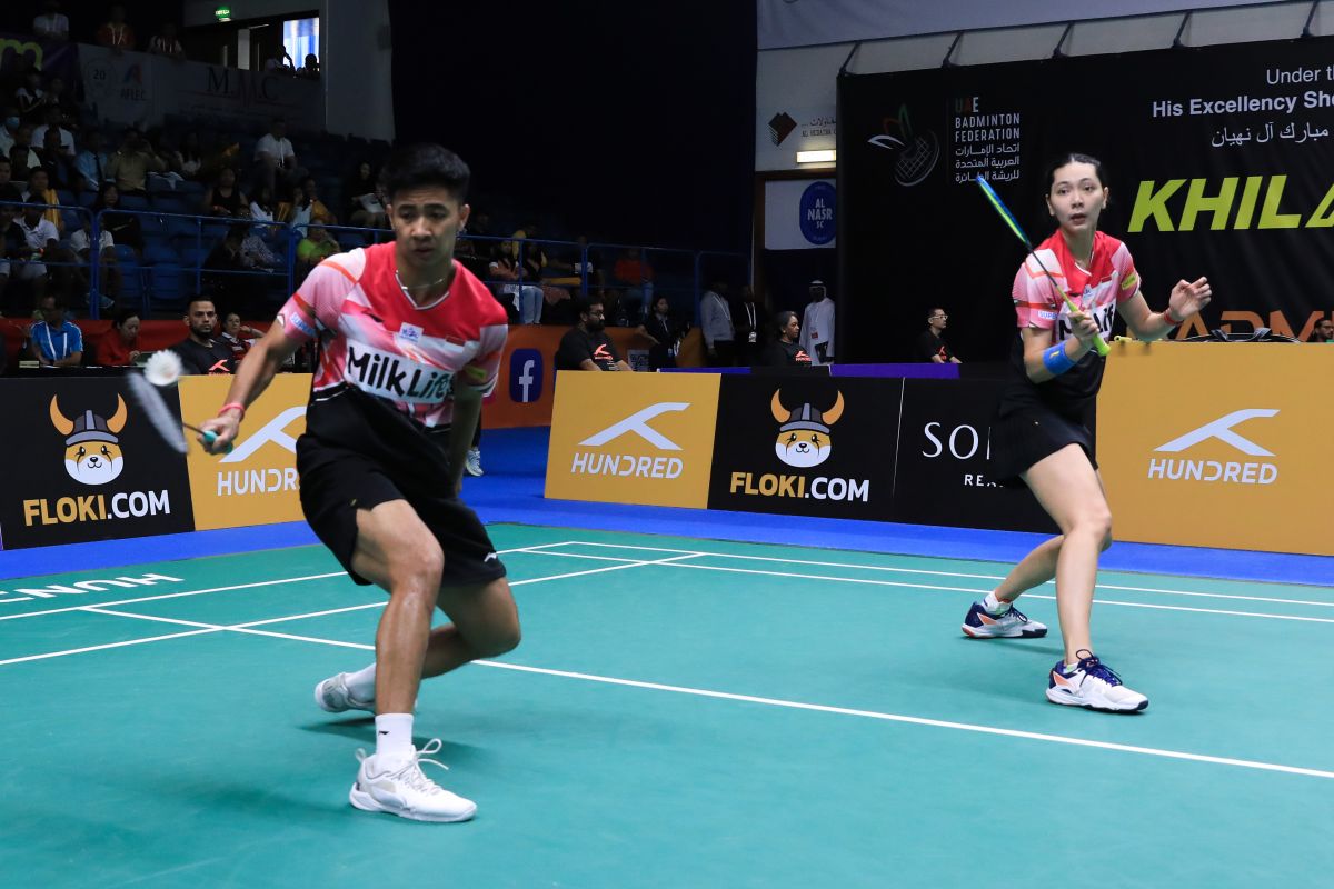 Ganda campuran Dejan/Gloria ke semifinal Kejuaraan Badminton Asia