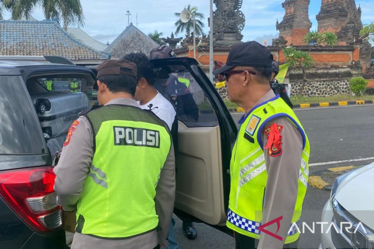 Polres Jembrana tidak temukan barang berbahaya saat arus balik