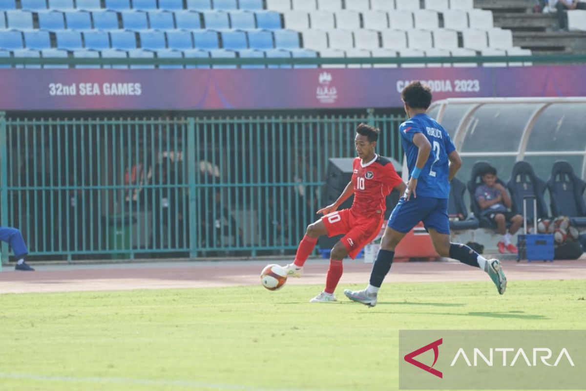 SEA Games: Rizky Ridho gagal penalti, Indonesia menang 3-0 atas Filipina