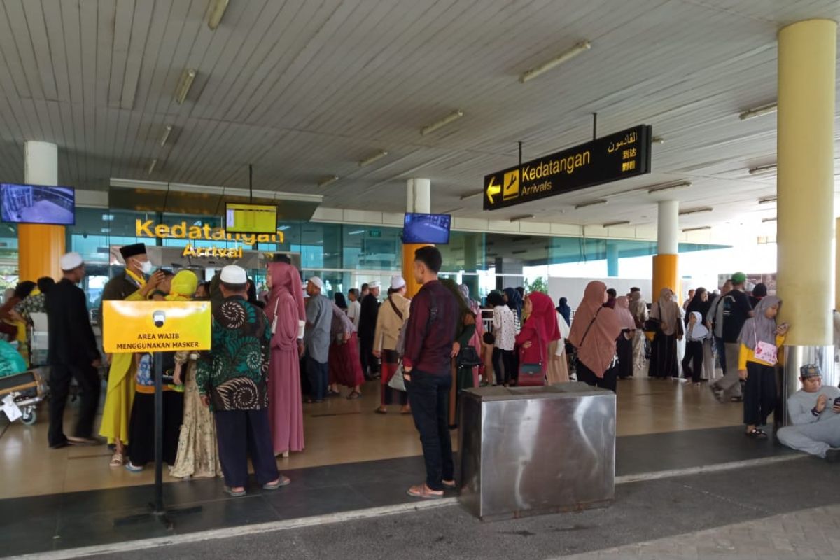 Arus balik Bandara Jambi capai 3.000 penumpang per hari