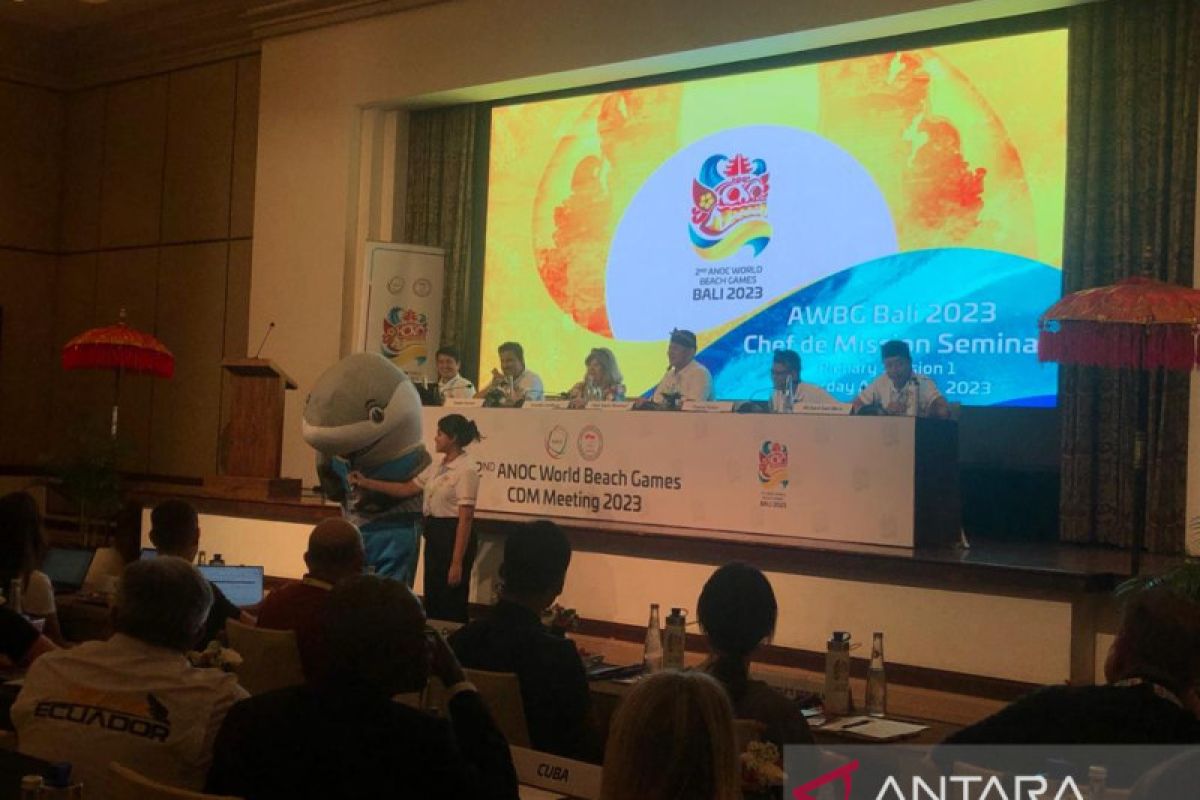 Negara peserta ANOC World Beach Games godok persiapan teknis di Bali