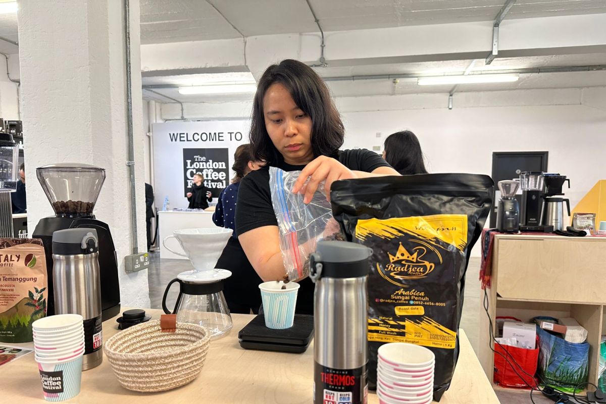 BNI fasilitasi pengusaha kopi dari Sungai Penuh Kerinci tampil di London Coffee Festival
