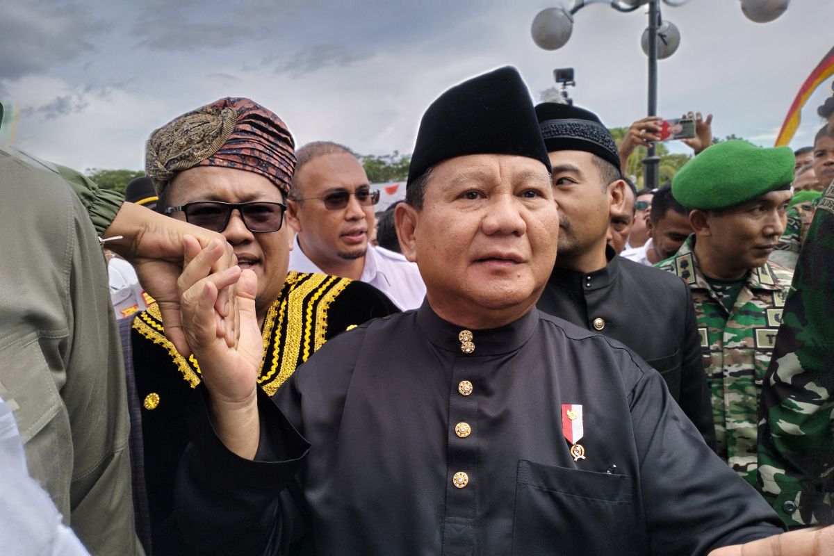 Prabowo sebut berutang budi pada Tanah Minang