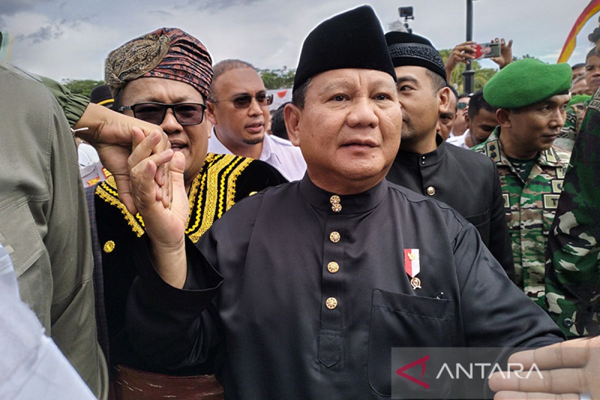 Prabowo: Saya berutang budi pada Tanah Minang