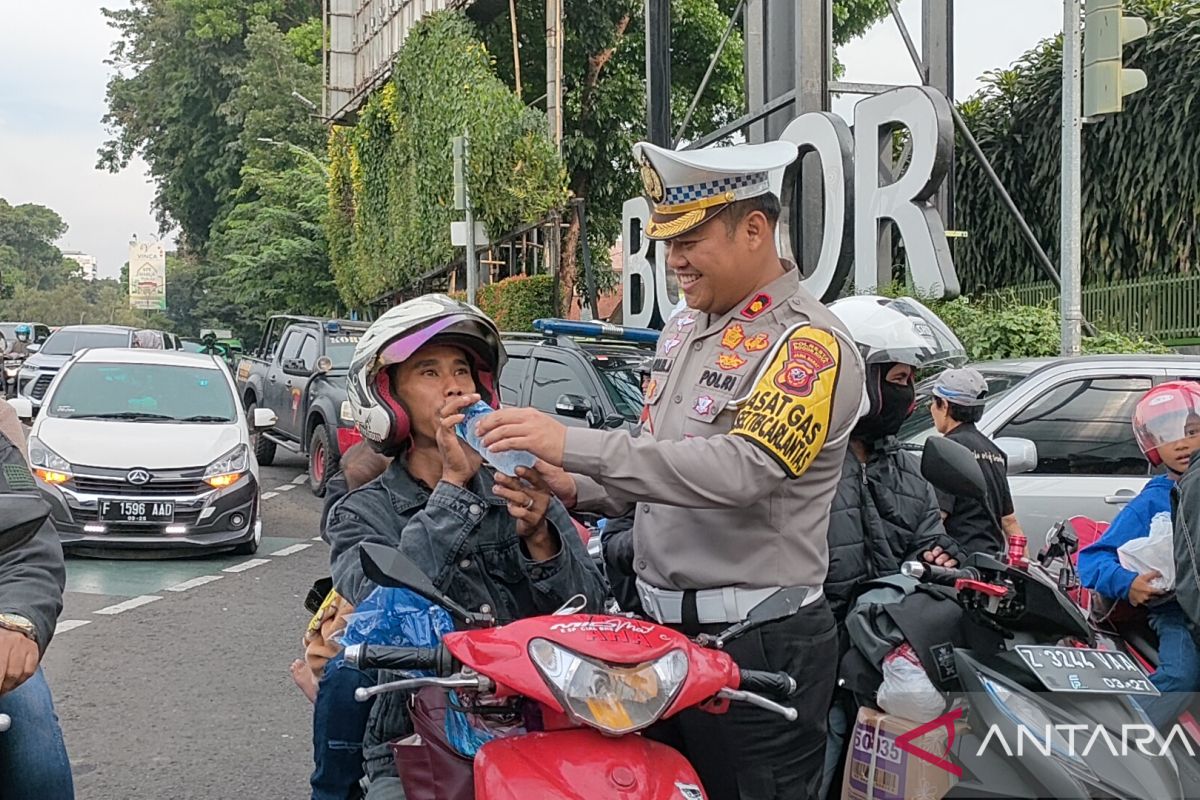 Satlantas Polresta Bogor Kota prediksi arus balik selesai H+9