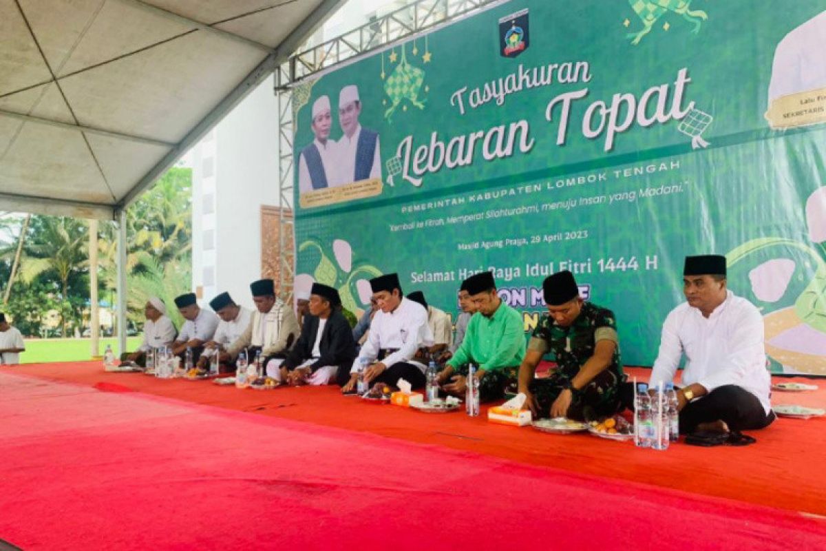 Pemkab Lombok Tengah gelar Lebaran Topat 2023 di Masjid Agung Praya
