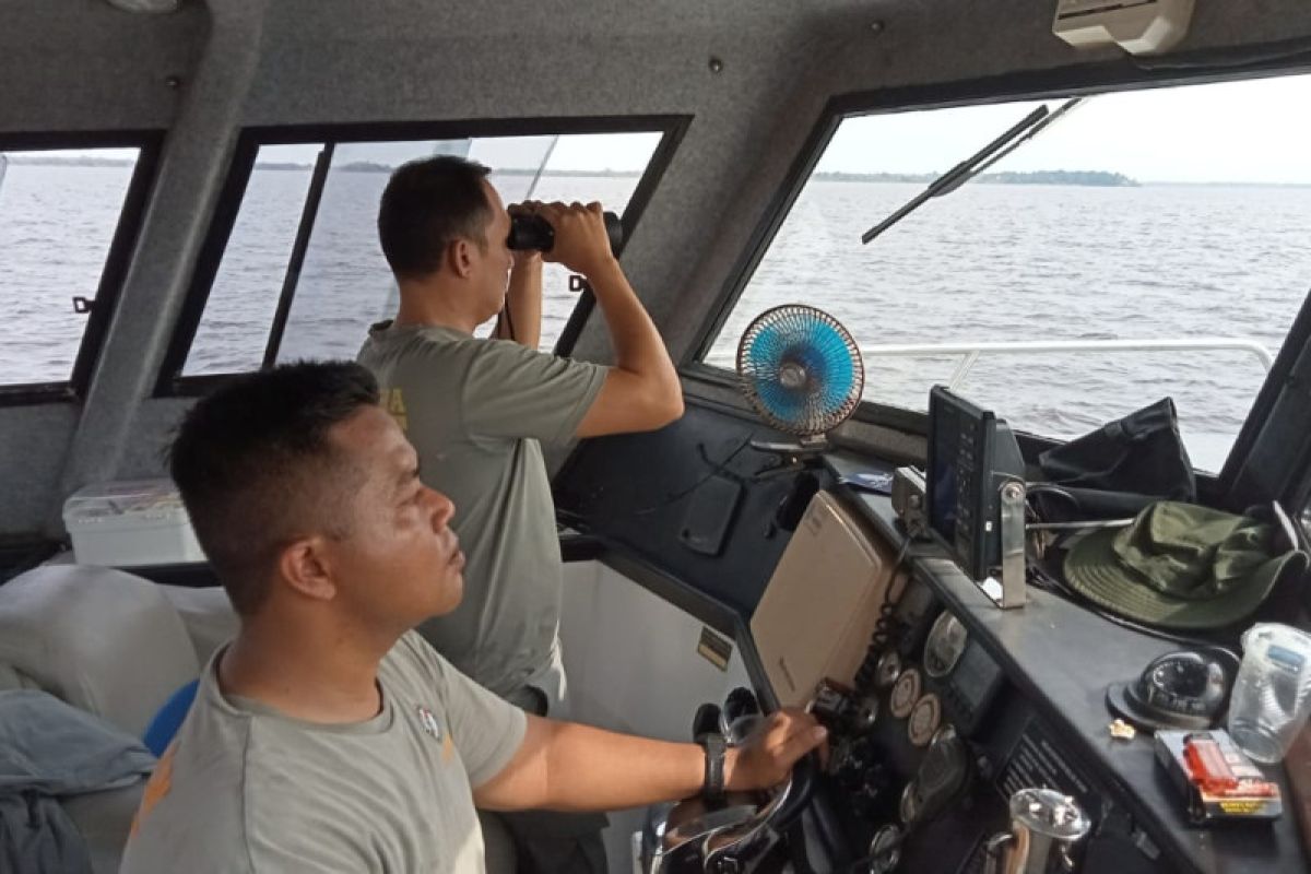 Bakamla RI kerahkan Catamaran 508 sisir cari korban Kapal Evelyne Calista 01 tujuan Tanjungpinang yang terbalik di Inhil