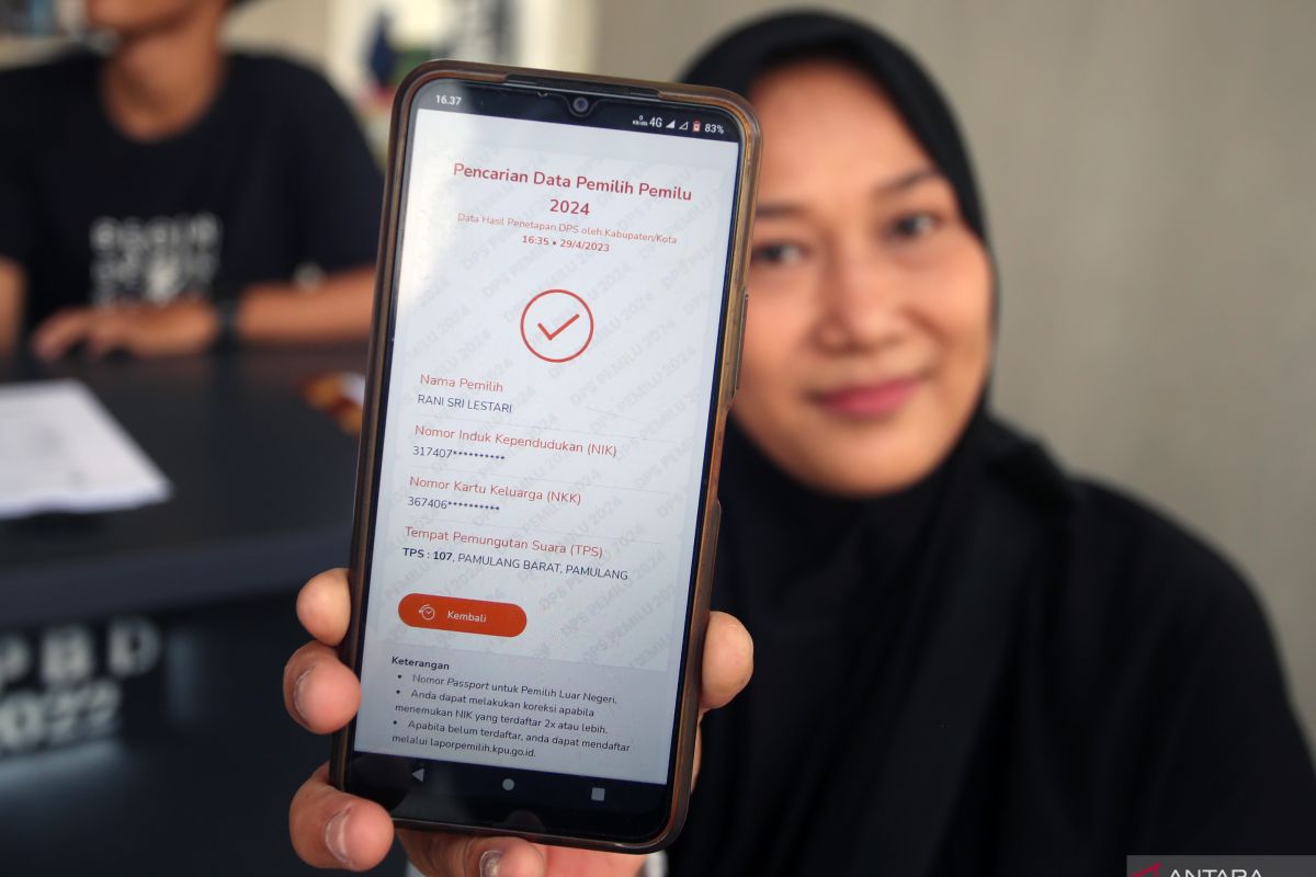 Ini cara cek DPT Online 2024 beserta syaratnya