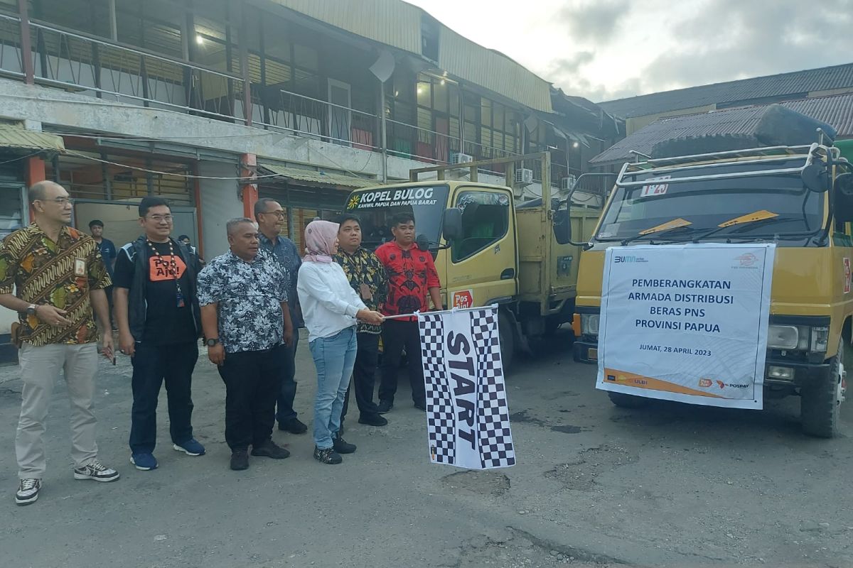 Kantor Pos Indonesia salurkan 22,6 juta ton beras jatah ASN di Papua