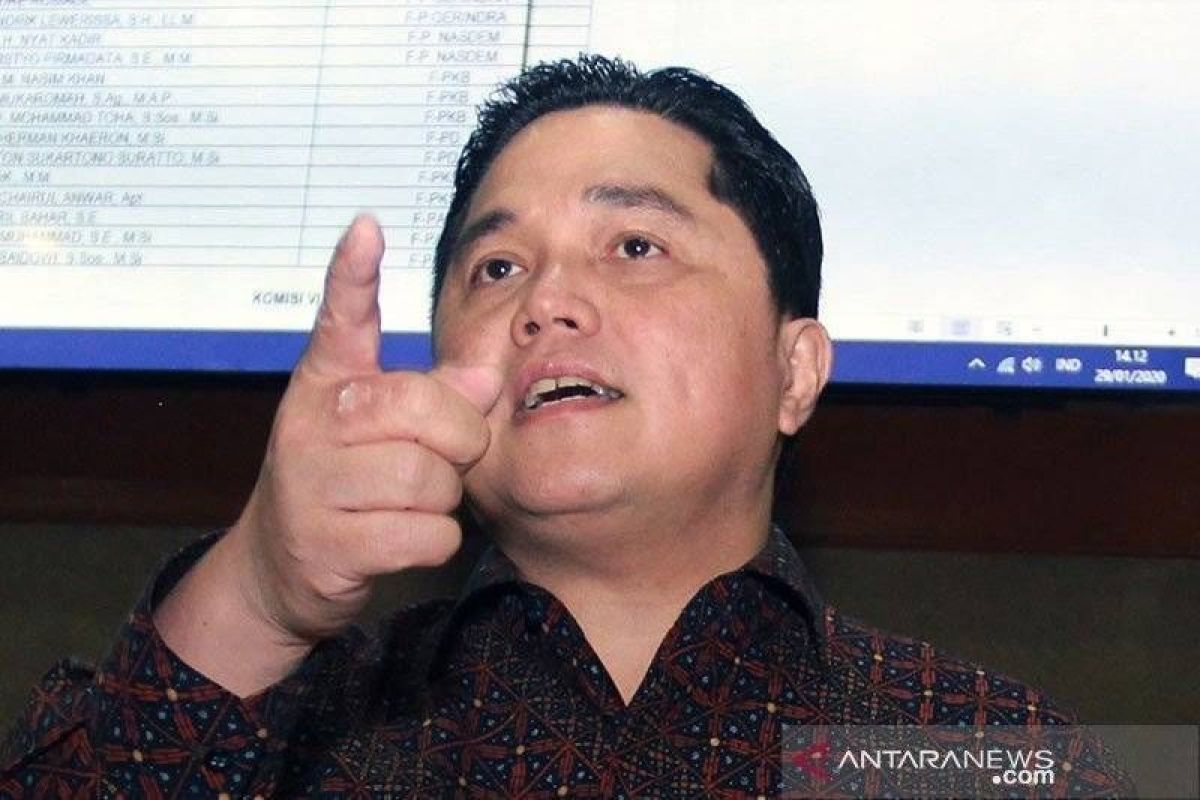 Survei: Tren elektabilitas Erick Thohirsebagai bakal cawapres terus naik