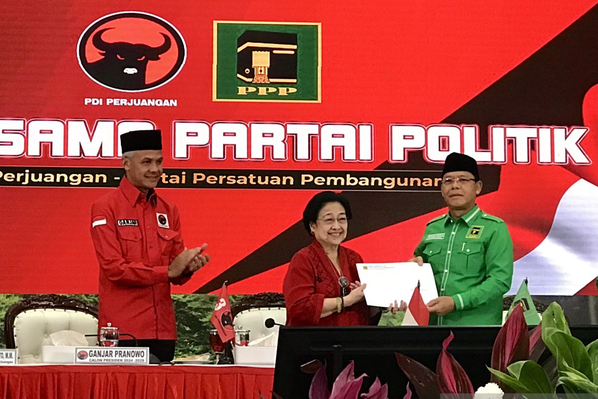 PPP serahkan hasil rapimnas usung Ganjar Capres 2024 ke Megawati