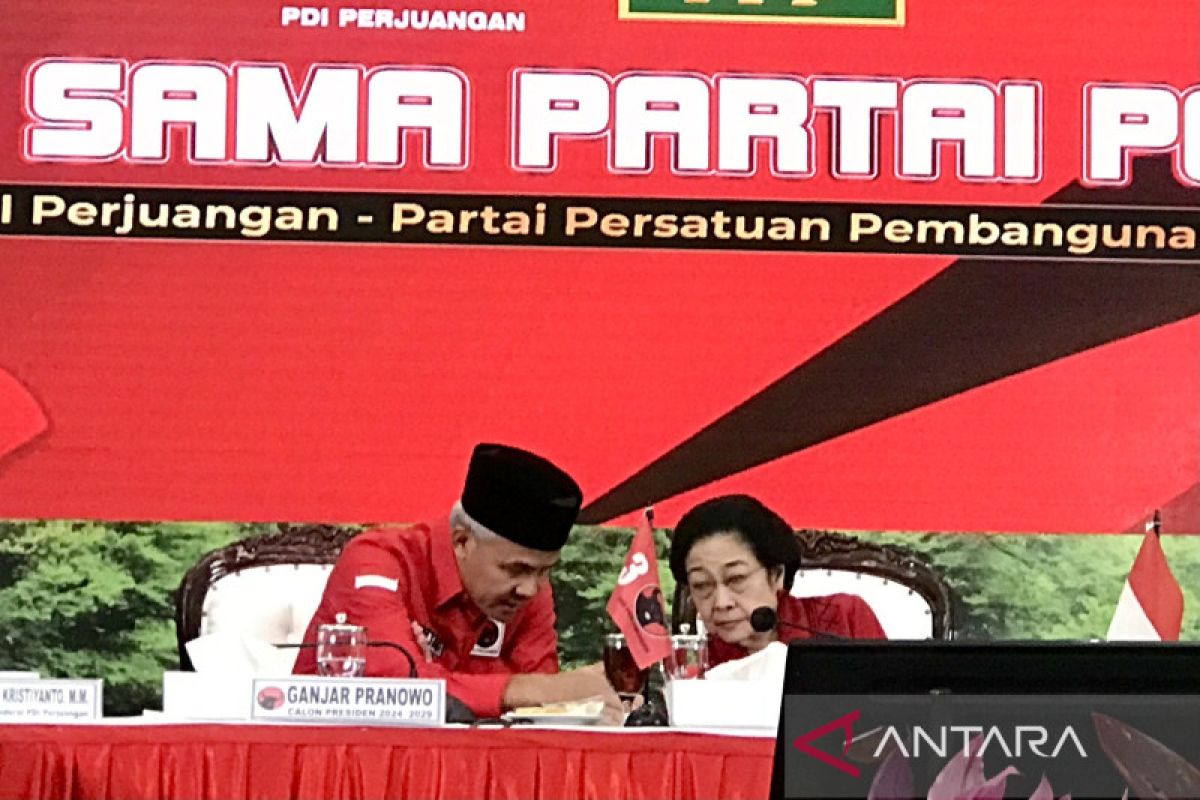 Megawati kantongi 10 nama cawapres untuk berpasangan dengan Ganjar Pranowo