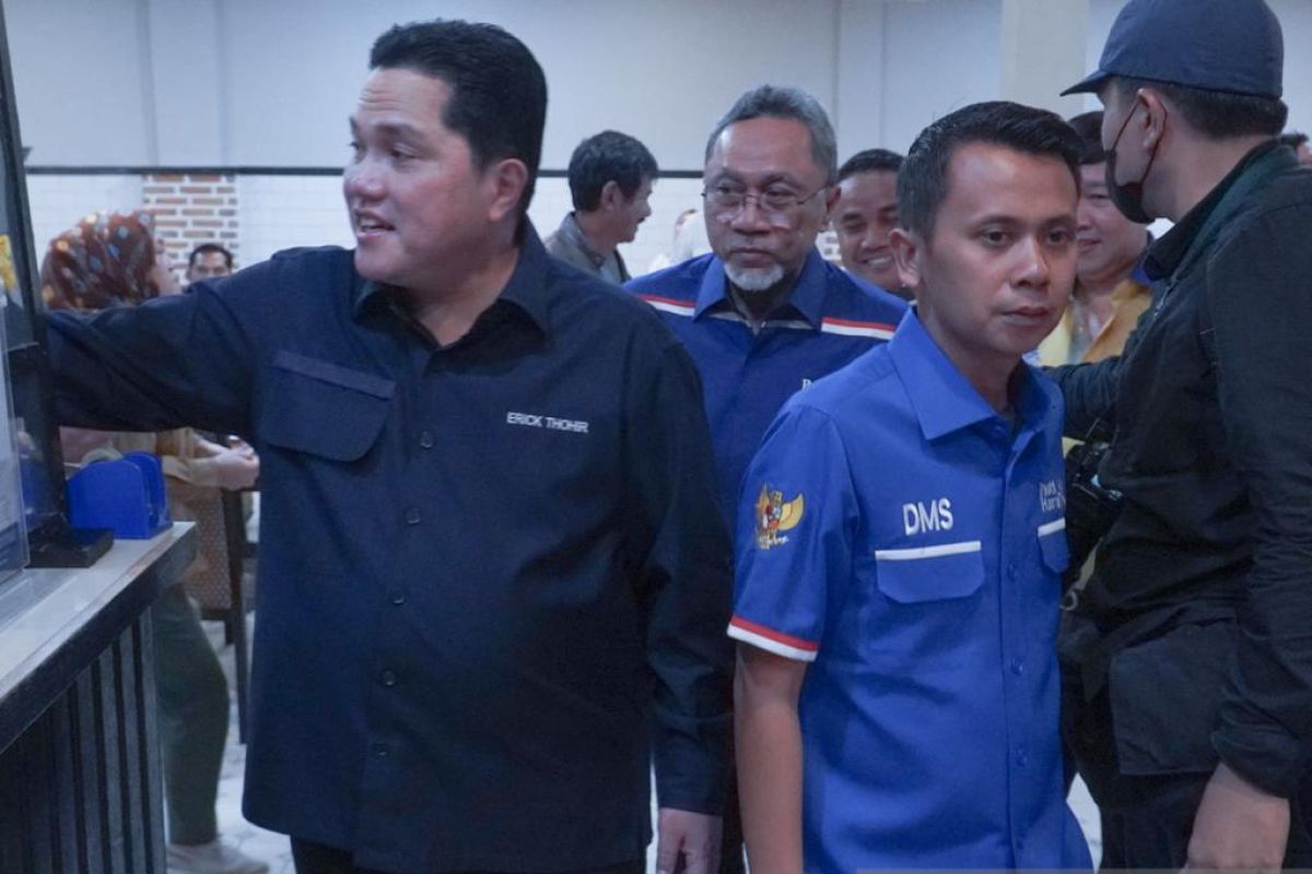 Erick Thohir disebut kuda hitam terkait hasil survei Indikator