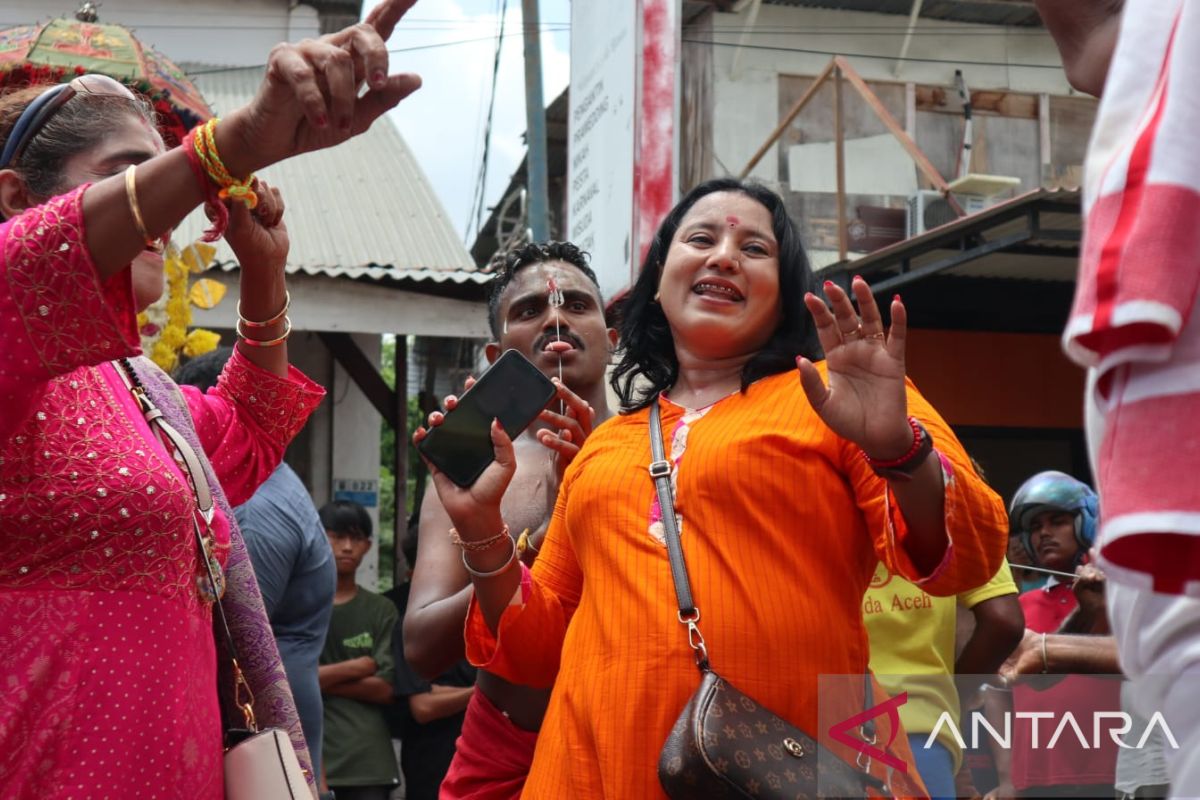 Perayaan Chithirai Maha Puja datangkan umat Hindu untuk berwisata religi di Aceh