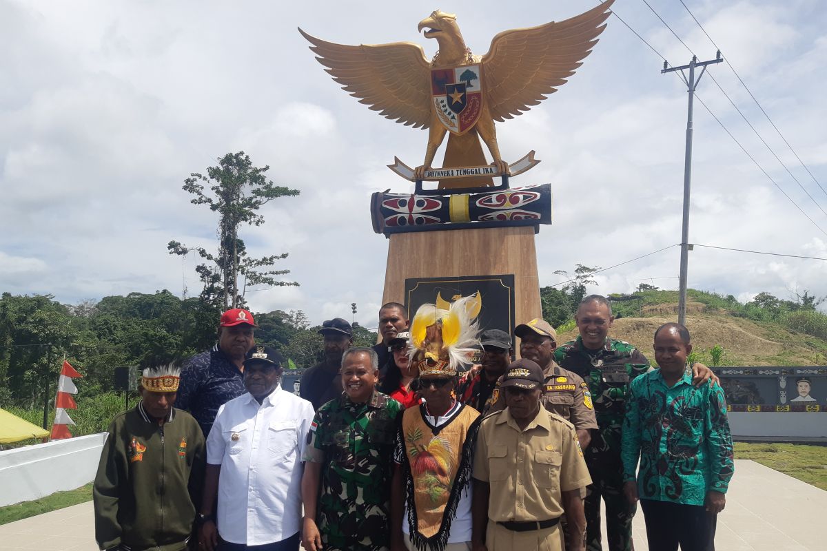 TNI inaugurates statue to mark West Papua's union with Indonesia