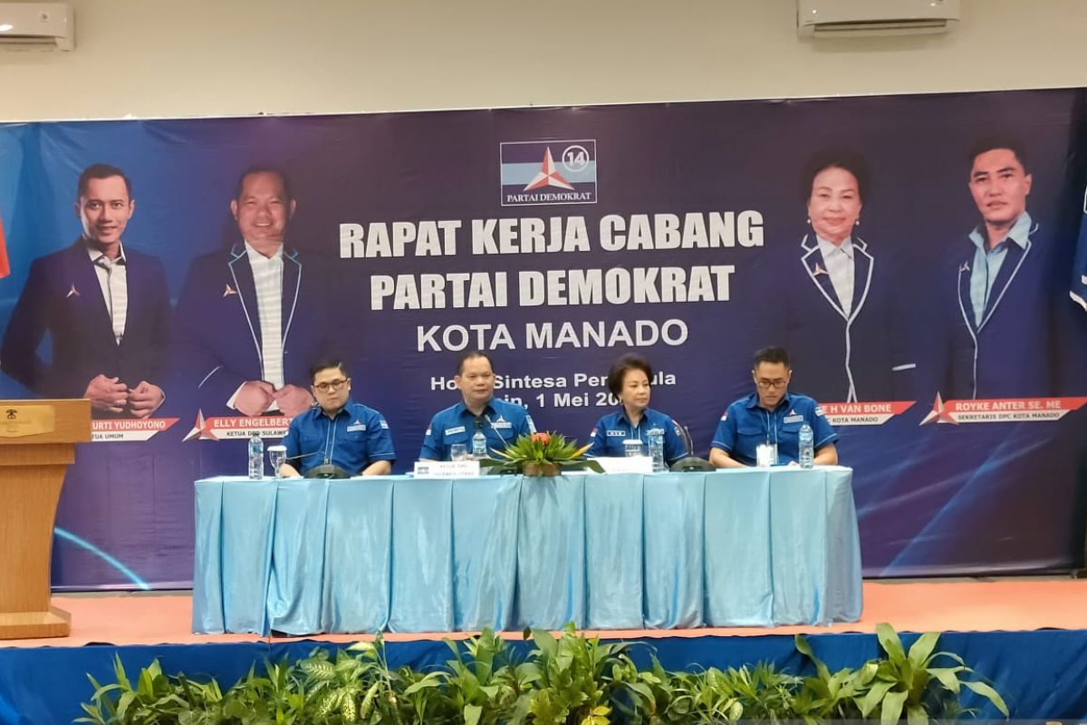 DPC PD Manado gelar rakercab hadapi Pemilu