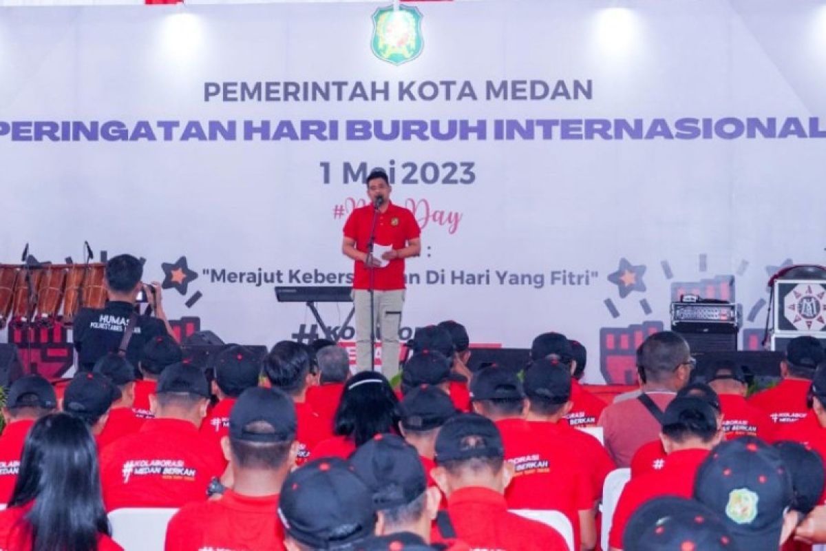 Peringatan May Day 2023, Bobby ingin 100 persen  buruh terlindungi BPJS