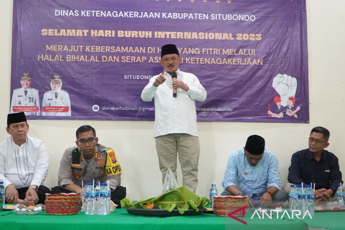 Pemkab Situbondo serap aspirasi pekerja saat Hari Buruh