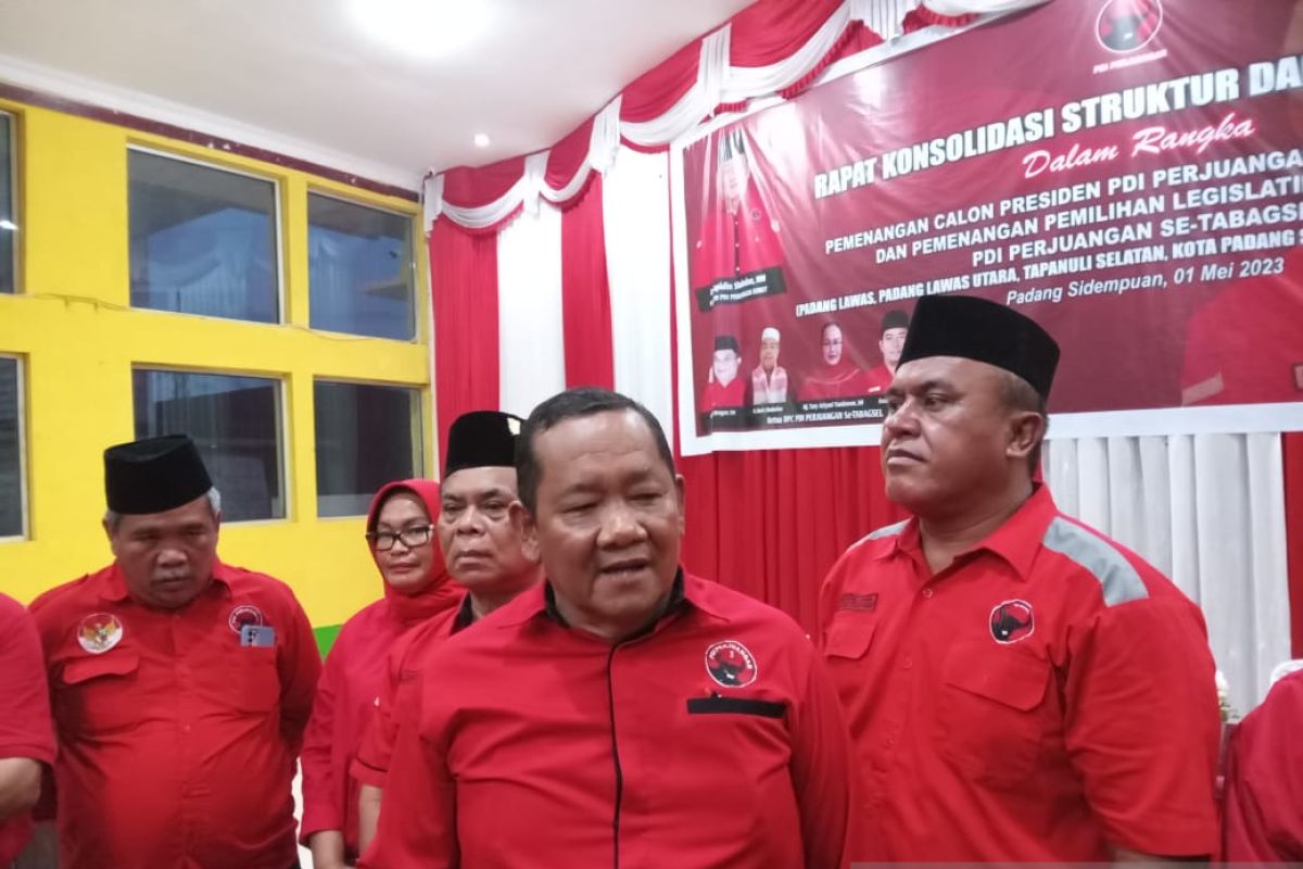 PDIP targetkan 55 persen menang di Sumut