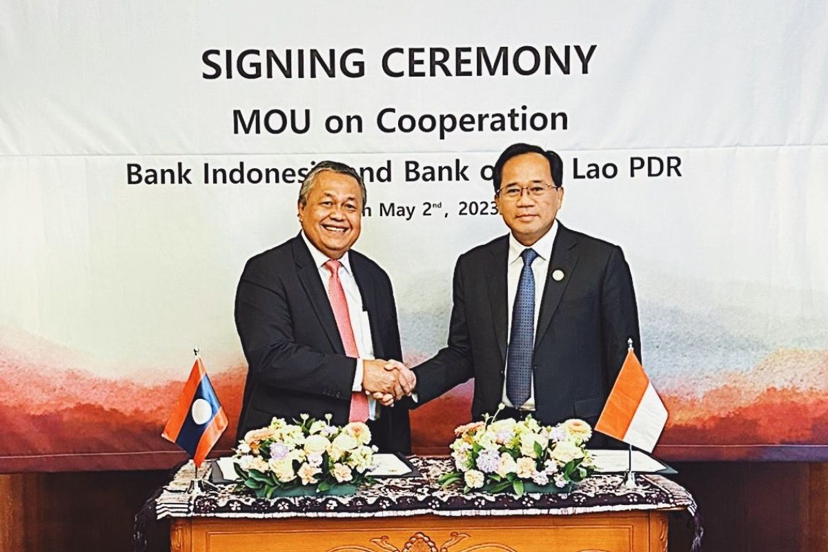 Bank Indonesia dan Bank Sentral Laos perkuat kerja sama bilateral