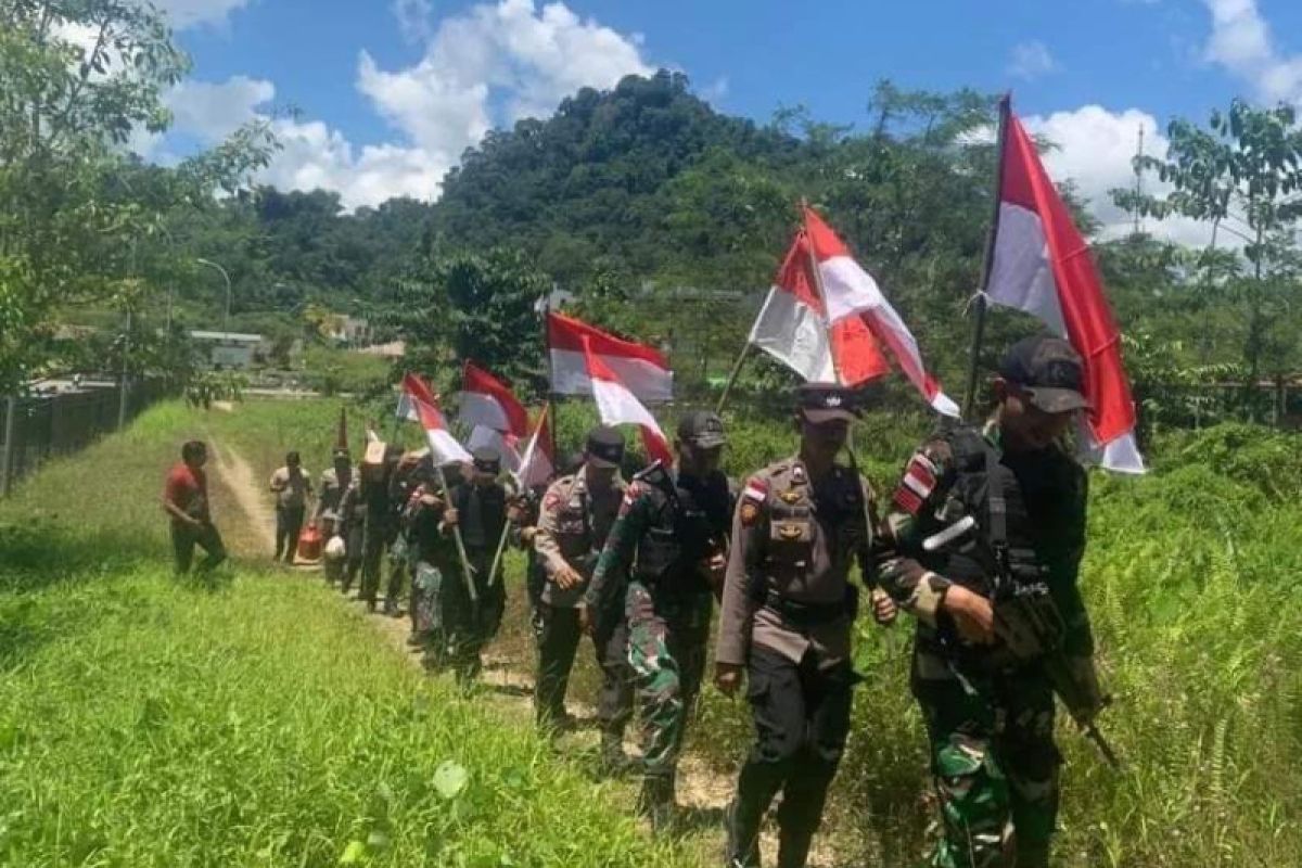 TNI-Polri lakukan patroli cegah kegiatan ilegal di perbatasan Indonesia