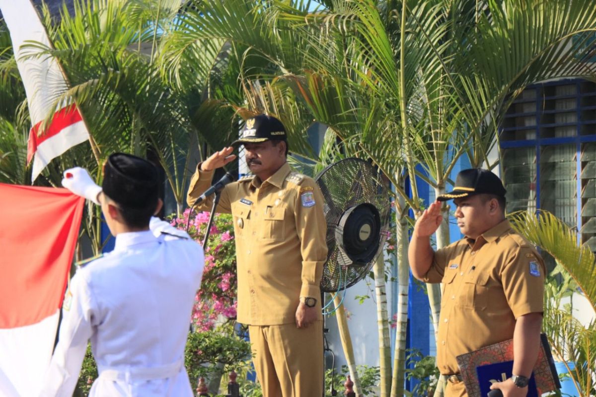 Wali Kota Binjai pimpin upacara Hardiknas