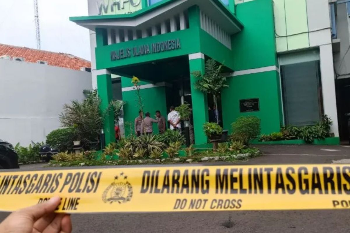 Insiden penembakan terjadi di Kantor MUI Jakarta