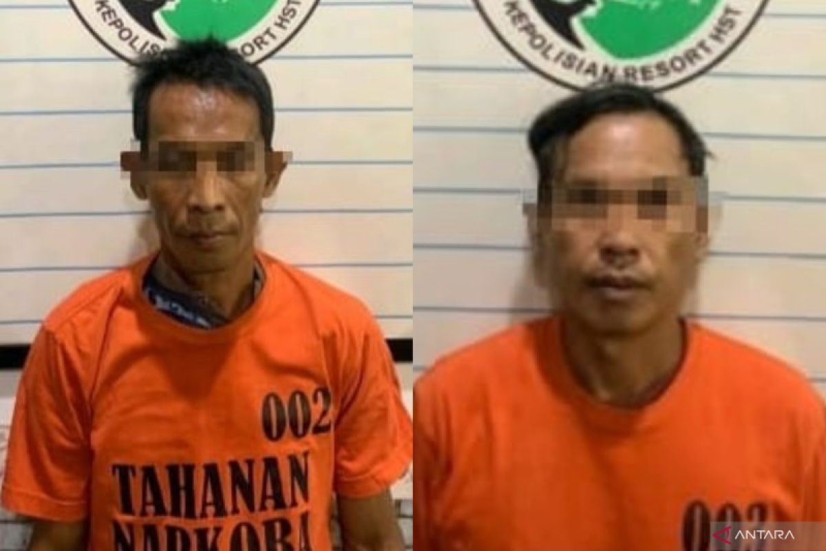 Polres HST tangkap dua TSK narkoba, salah seorang warga Tanah Bumbu