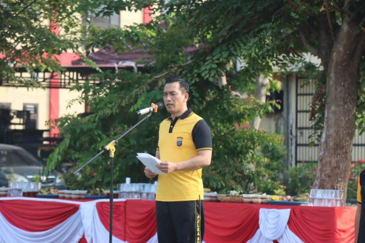 Gelar olahraga bersama, Kapolresta Delisersang: Solidaritas TNI-Polri tetap dijaga