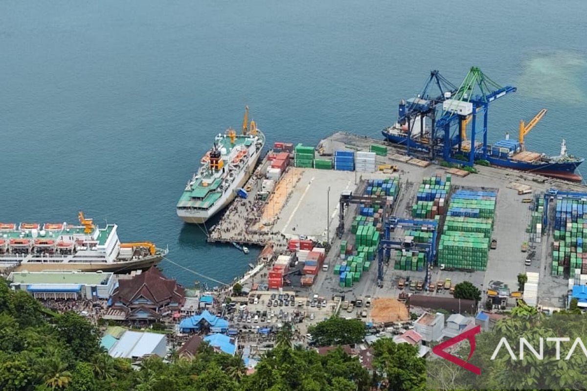 BPS Papua mencatat jumlah penumpang angkutan laut meningkat 16,43 persen