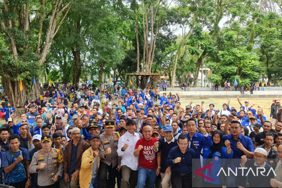 BPJS Ketenagakerjaan rayakan Hari Buruh bersama Serikat Pekerja Provinsi Bangka Belitung
