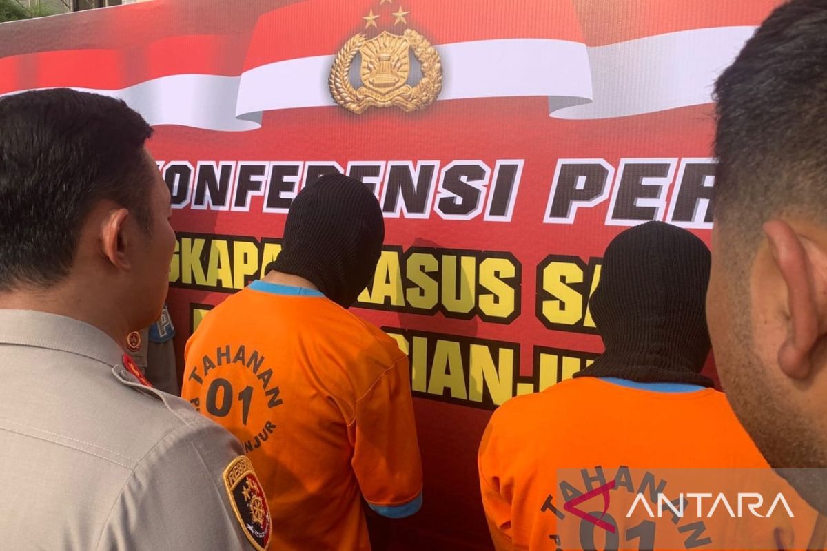 Polisi tangkap kakak beradik pelaku pembunuhan di Cianjur