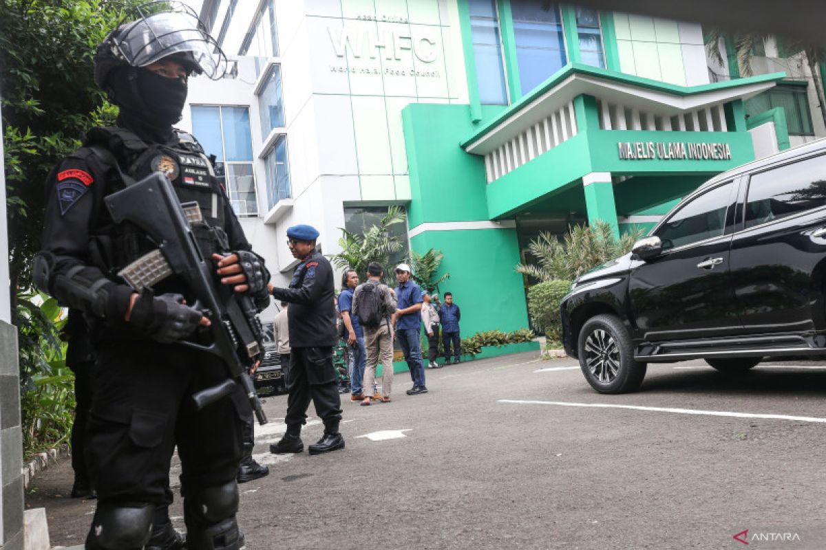Polisi selidiki senjata yang digunakan M saat menembak kantor MUI
