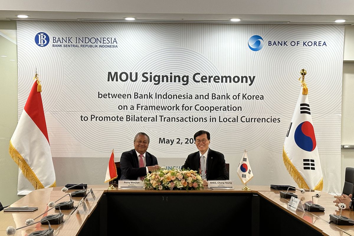 BI, Bank of Korea cooperate to encourage local currency use