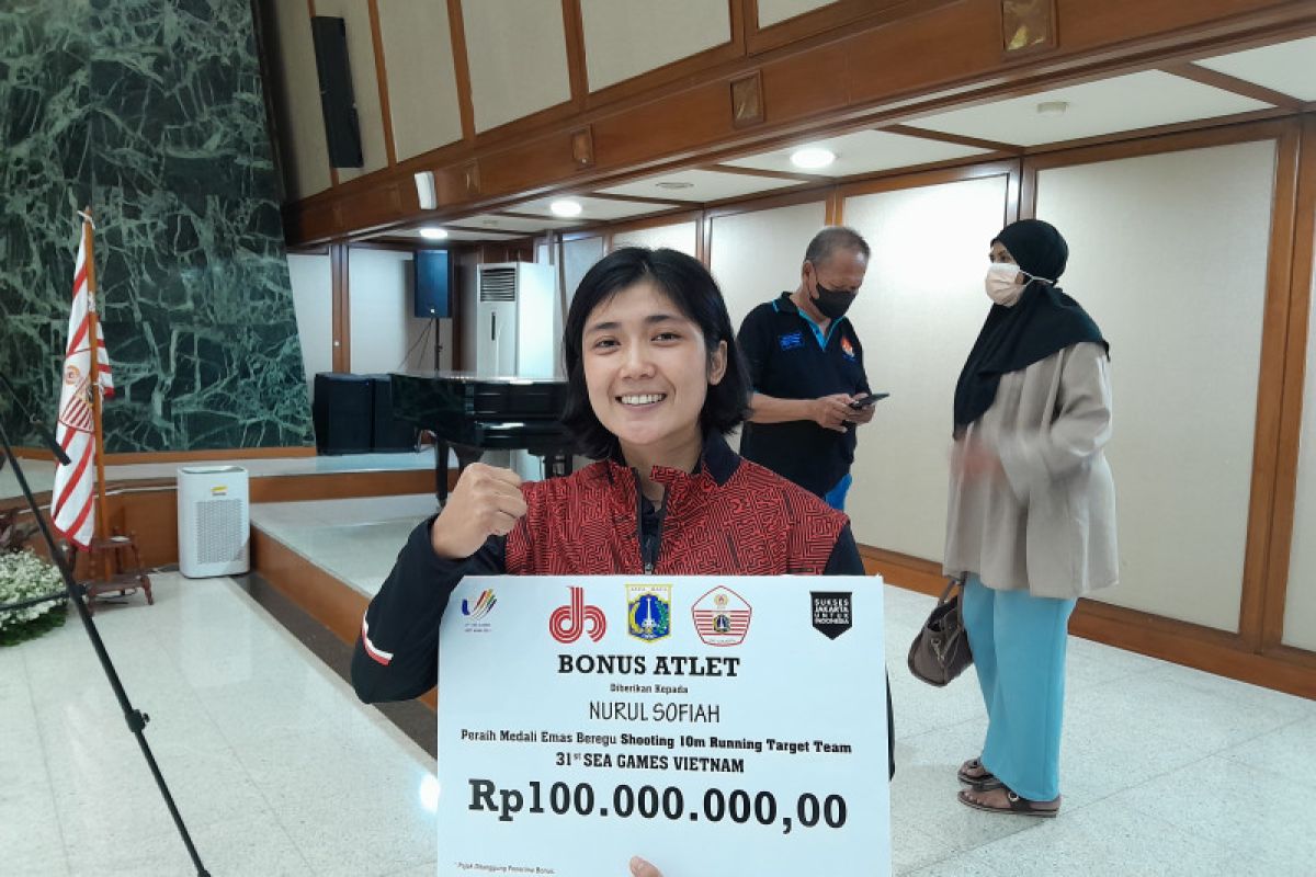 Atlet menembak Nurul Sofiah diganjar bonus Pemprov DKI Jakarta