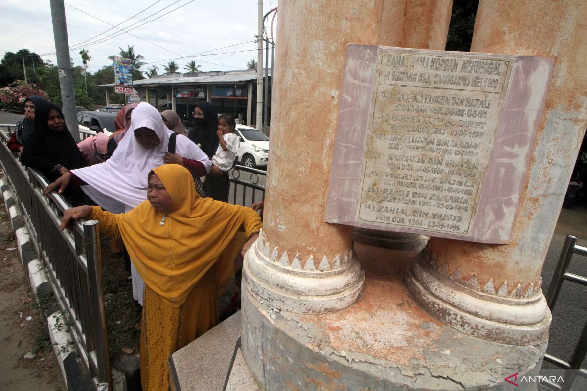 Warga Aceh peringati 24 tahun tragedi Simpang KKA