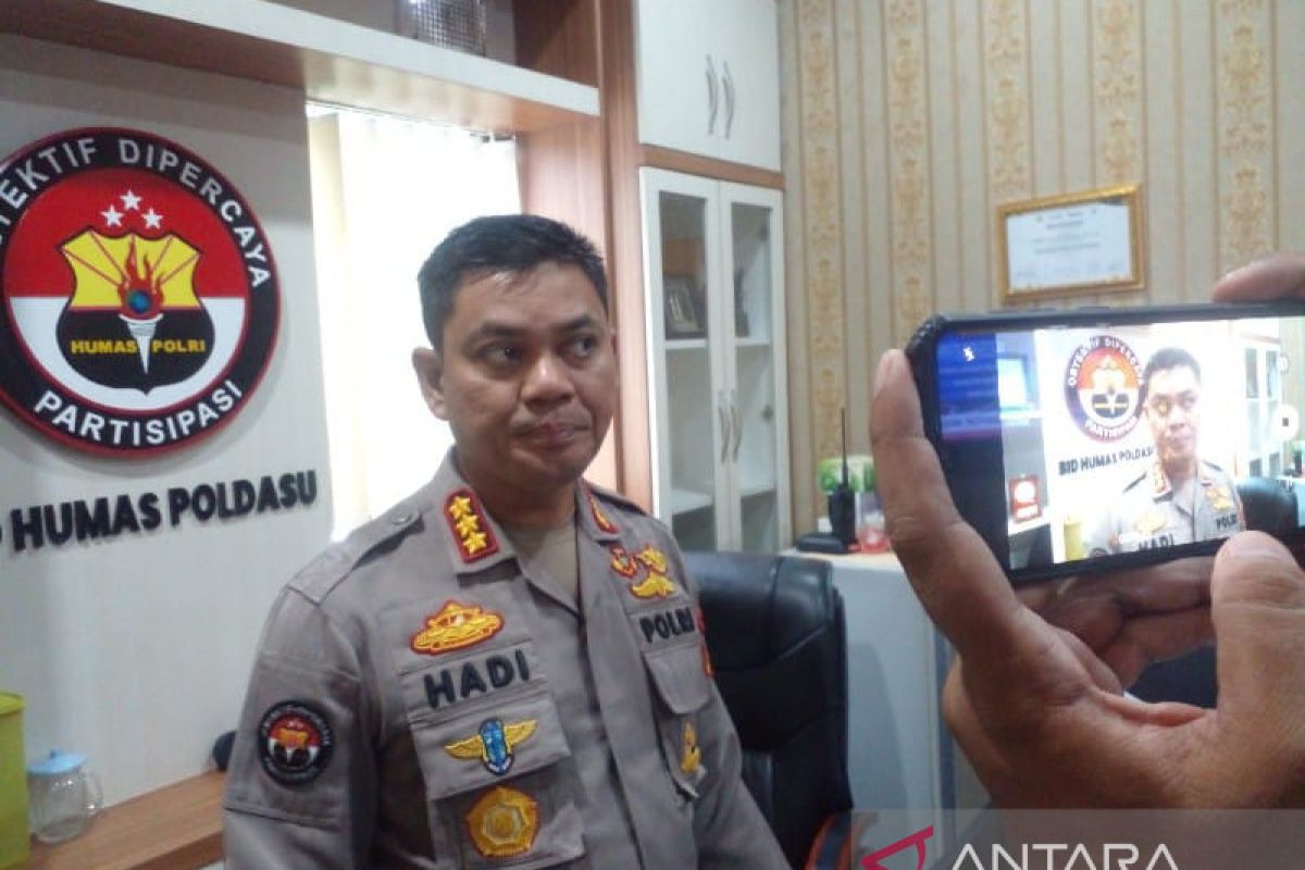 Polda Sumut catat tingkat laka lantas turun hingga 85 persen