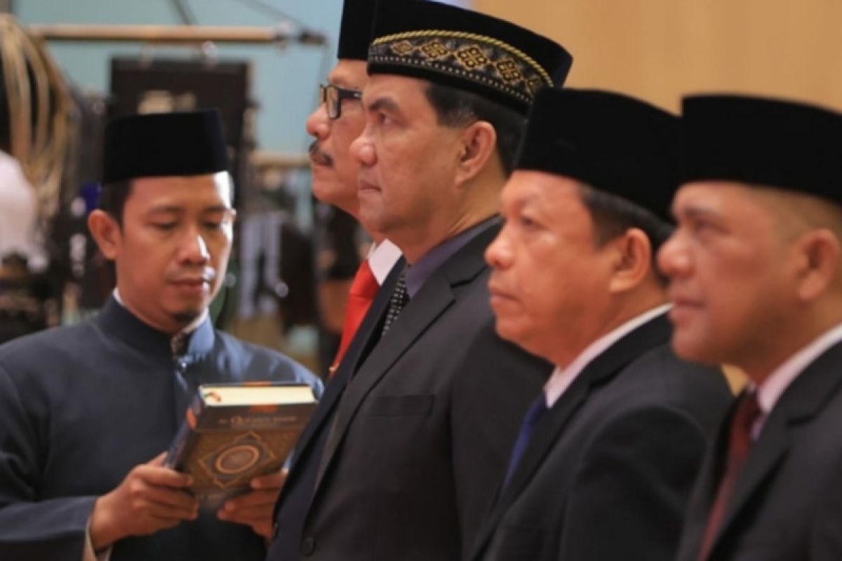 Kakanwil Kemenkumham Sumsel dilantik jadi anggota Majelis Pengawas dan Majelis Kehormatan Notaris