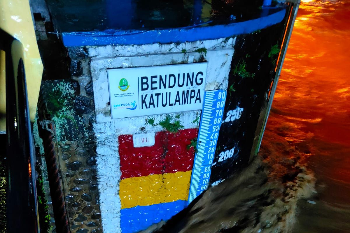 Bendung Katulampa Bogor berstatus siaga 3 banjir Jakarta