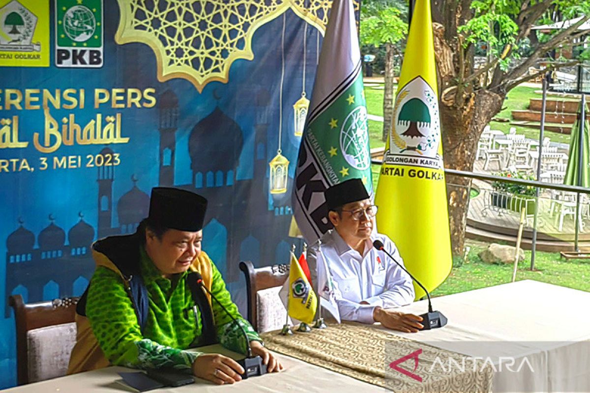 Golkar dan PKB bangun koalisi inti tindaklanjuti koalisi besar