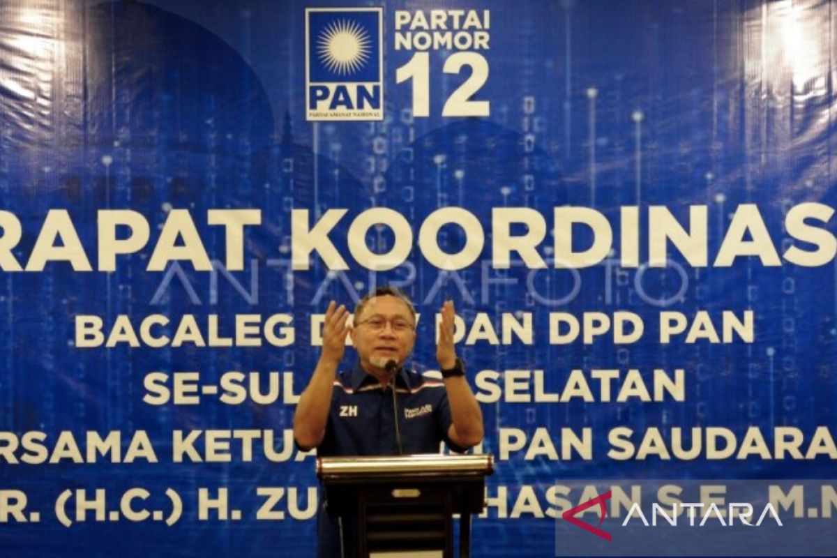 Ketum PAN Zulkifli Hasan : Pileg lebih penting dari Pilres 2024