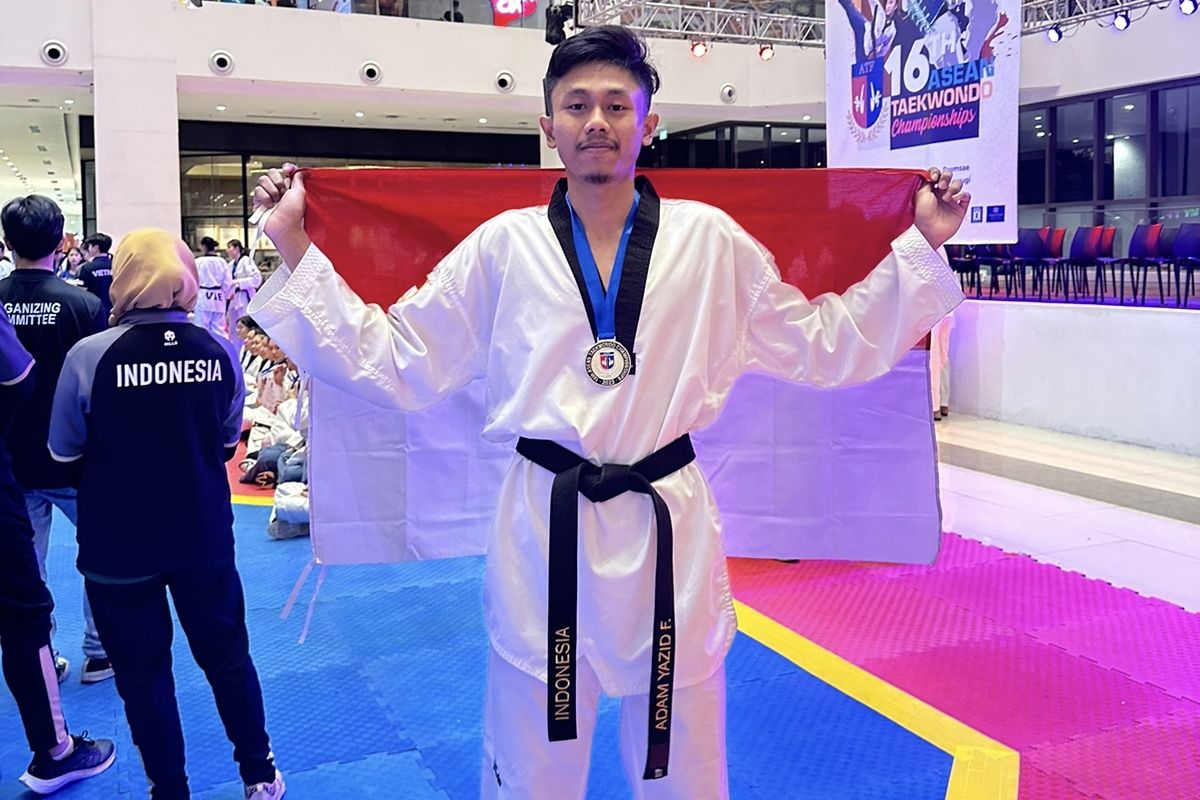 Atlet taekwondo Adam Yazzid berambisi raih emas di ajang SEA Games