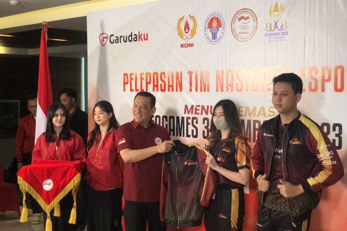 PB ESI lepas 38 atlet esport Indonesia untuk SEA Games Kamboja